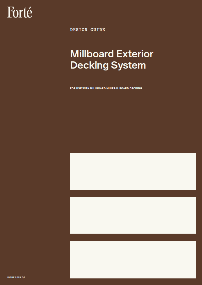 Millboard Decking Design Guide 2025